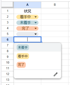 データの入力規則　イメージ