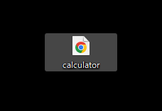calculator.html という名前で保存