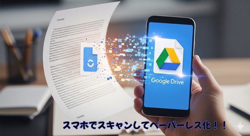 スマホでスキャンしてペーパーレス化！！