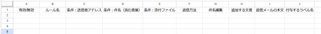 ルールの入力イメージ
